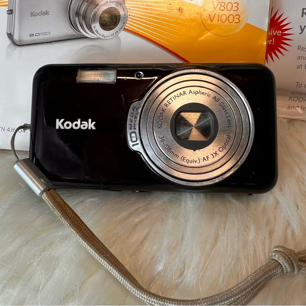 Kodak EasyShare Digital Camera J1003 Untested For Parts Java Brown Box Battery - Picture 7 of 12